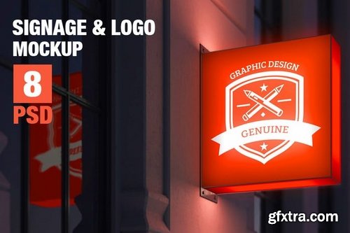 Signage & Logo Mock-up