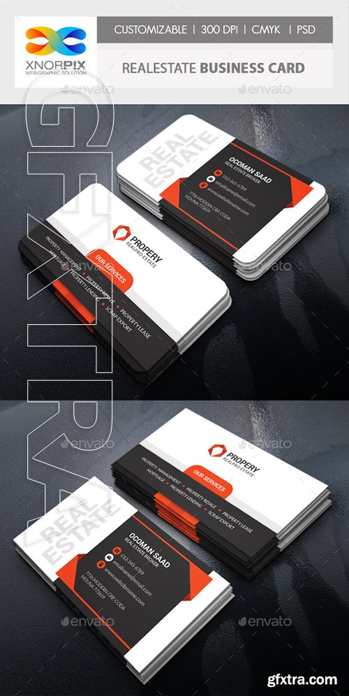 GraphicRiver - Realestate Business Card 22309492