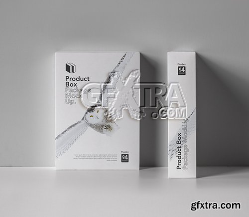 Psd Product Box Package Mockup 4
