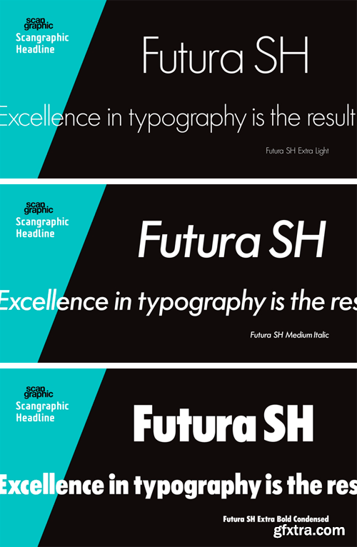 Futura SH Font Family