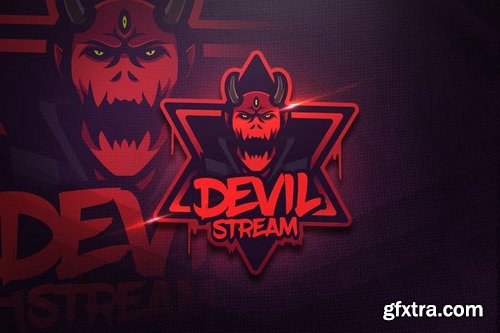 Devil Stream - Mascot & Esport Logo