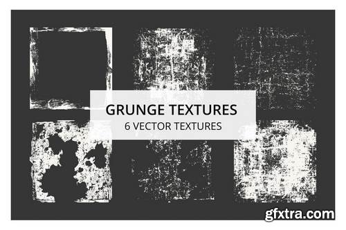 6 Grunge Textures for a Vintage/Destroyed Look