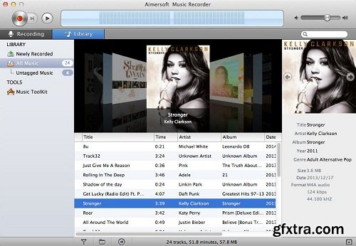 Aimersoft Music Recorder v2.4.0 macOS