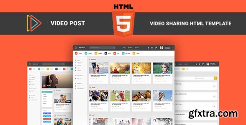 ThemeForest - Video Post – Video Sharing HTML Template - 20113526