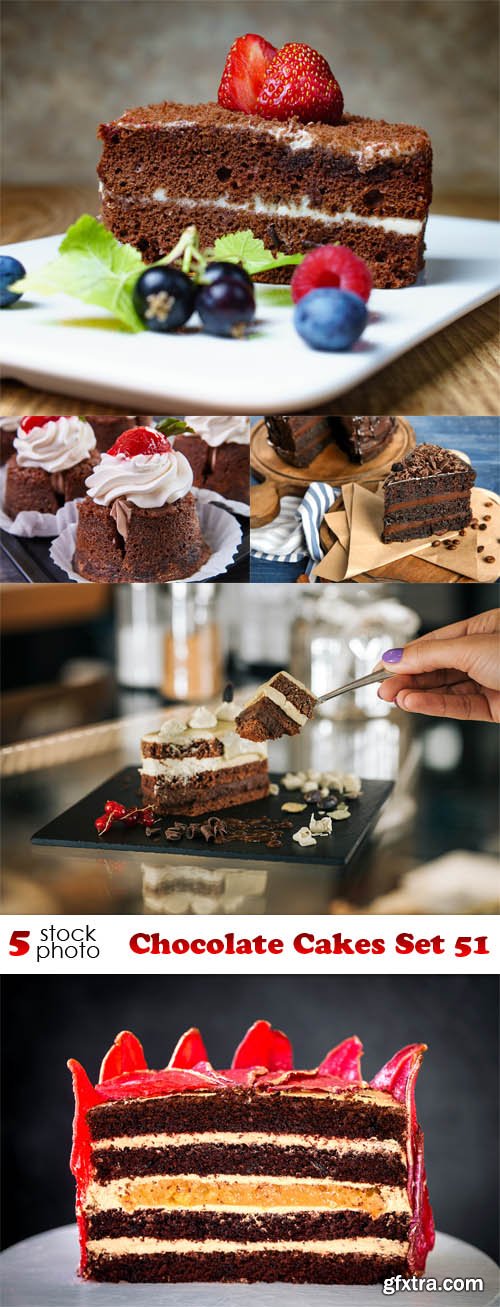 Photos - Chocolate Cakes Set 51