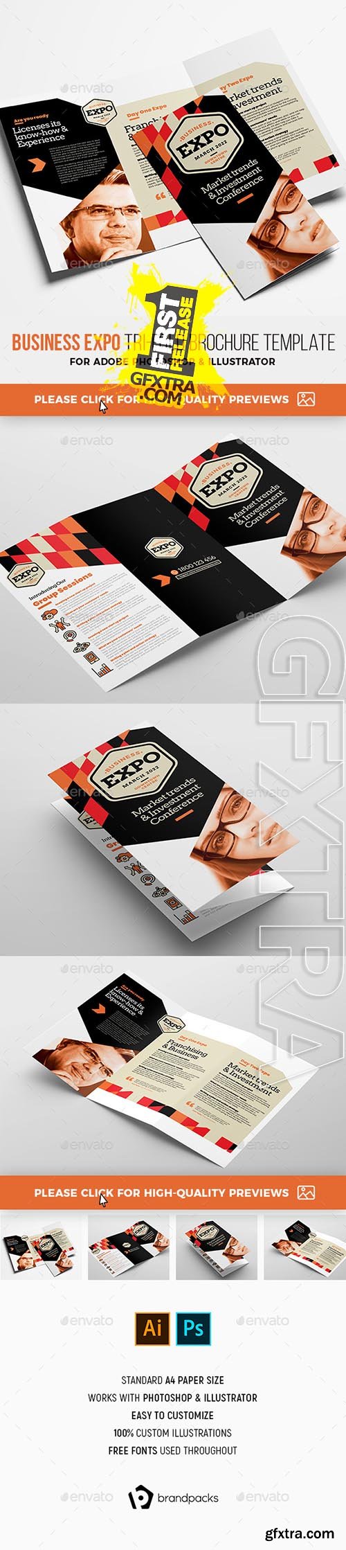 Business Expo Tri-Fold Brochure 22373663