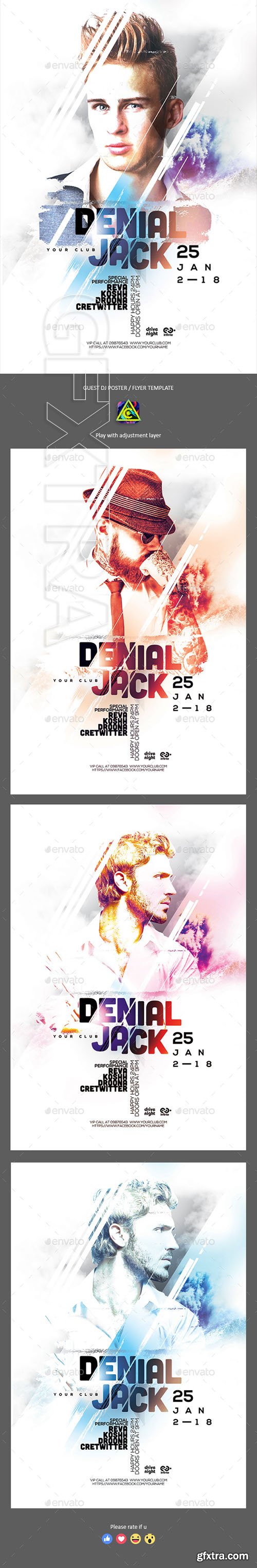 GraphicRiver - Guest Dj Poster Flyer Template 22385799