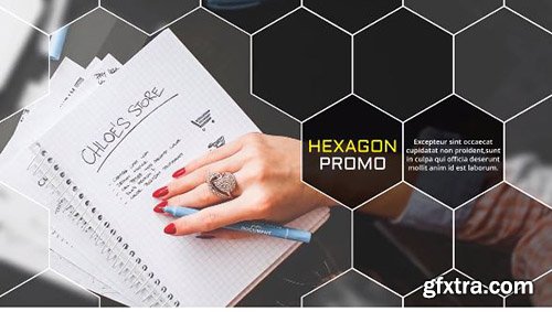 Elegant Hexagon Slideshow - After Effects 93959