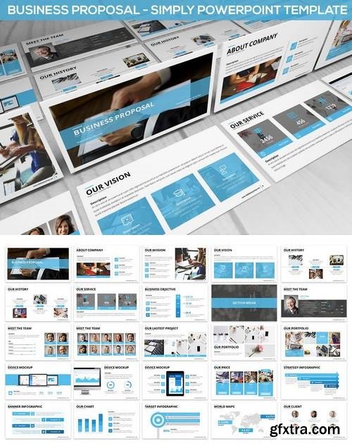 Simply Business Proposal - Powerpoint Template