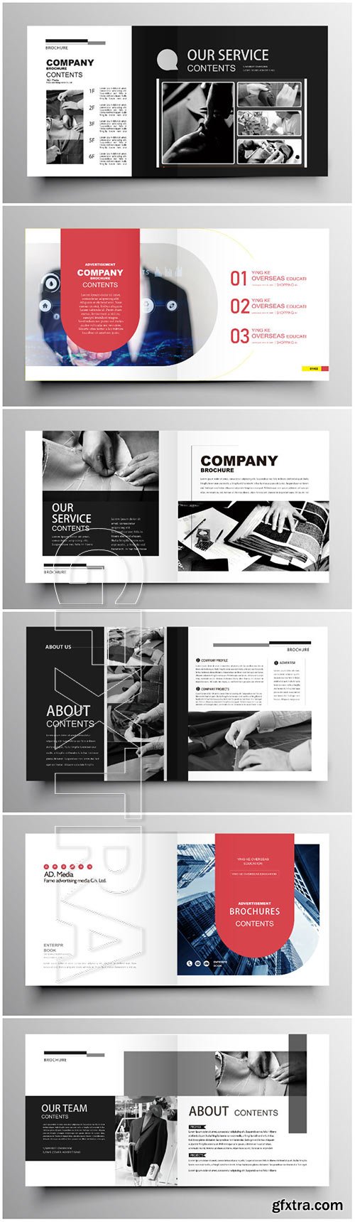 Brochure template vector layout design, corporate business annual report, magazine, flyer mockup # 203