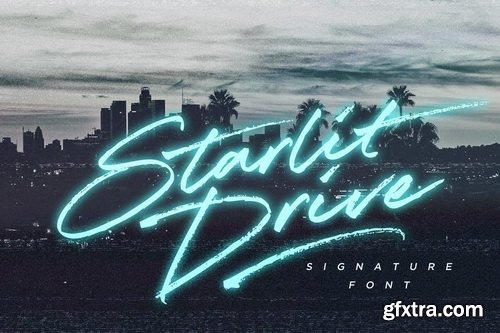 Starlit Drive Font Family
