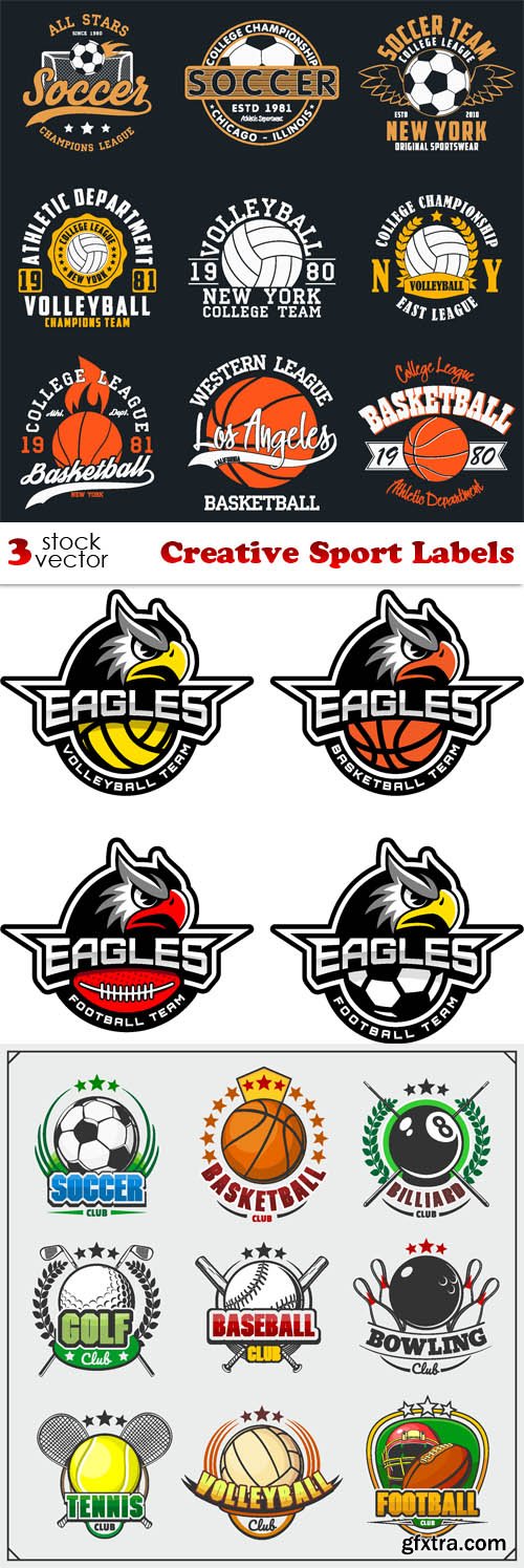 Vectors - Creative Sport Labels