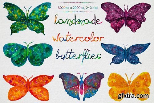 CM - Watercolor Butterflies 873804