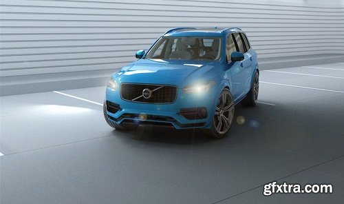 Volvo XC90 2017 3D Model