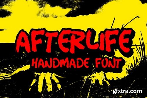 Afterlife Handmade Font