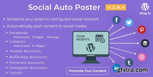 CodeCanyon - Social Auto Poster - WordPress Plugin V.2.8.4 - 5754169