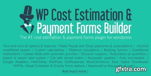 CodeCanyon - WP Cost Estimation & Payment Forms Builder V.9.637 - 7818230