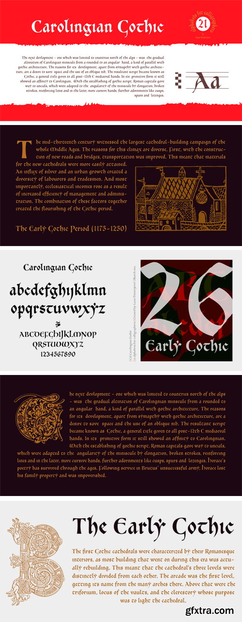 Cal Carolingian Gothic Font