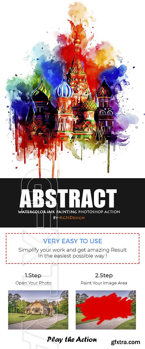 GraphicRiver - Abstract Watercolor Ink Painting Photoshop Action 22415219