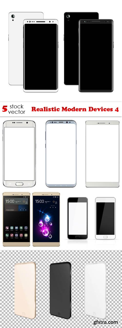 Vectors - Realistic Modern Devices 4
