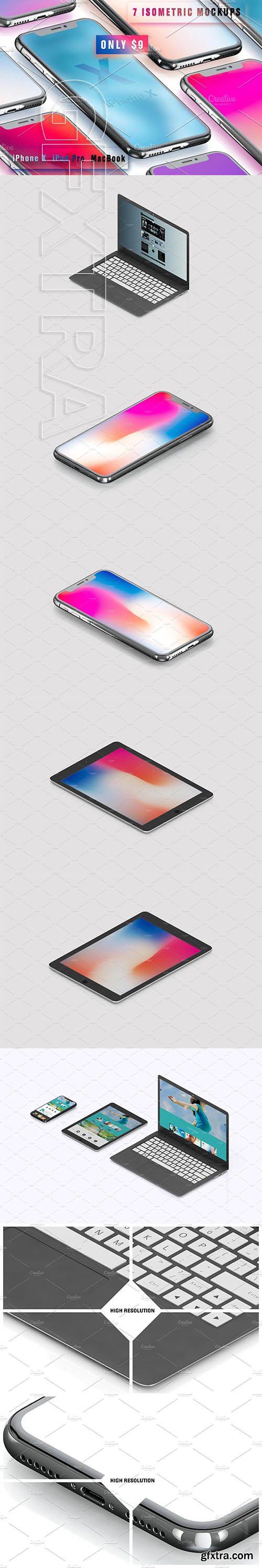 CreativeMarket - Isometric Devices Pack 2719319