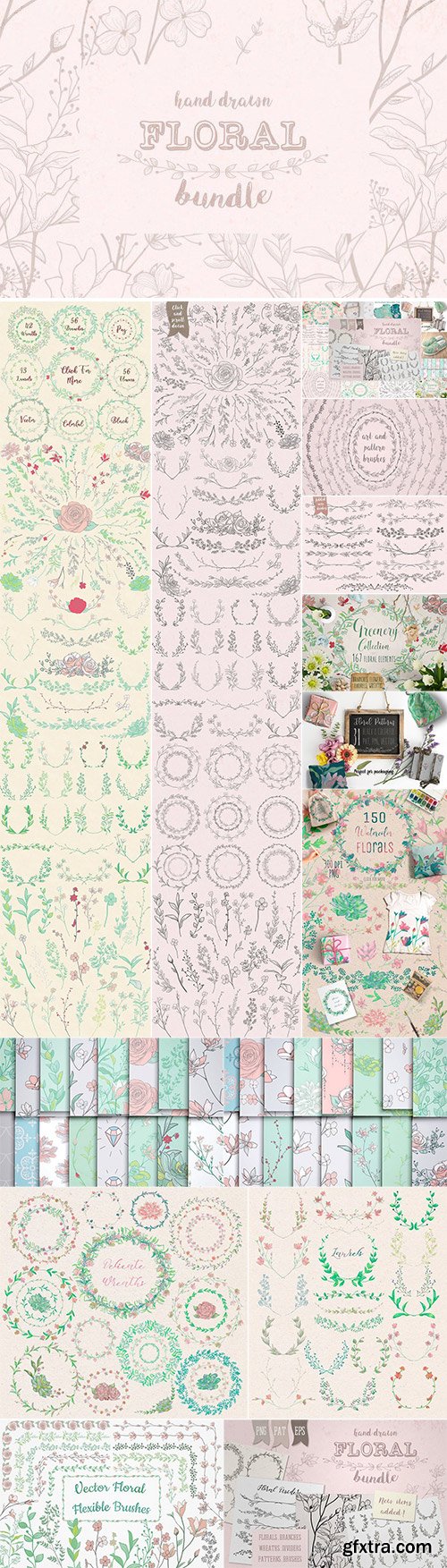 CM - Floral Bundle ~ New Items Added 1666908