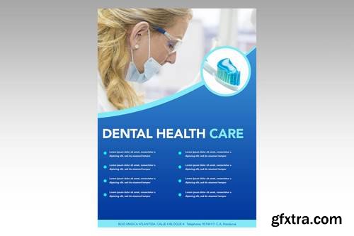 Dental Health Care Flyer Poster