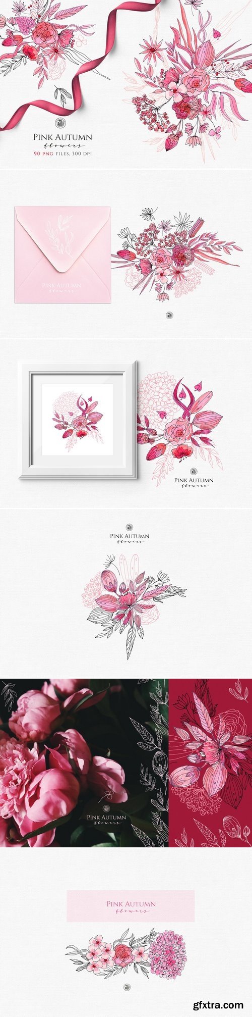 CM - Pink Autumn Flowers 2862429
