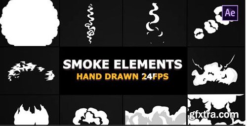 Smoke Elements and Transitions Pack - After Effects 102922