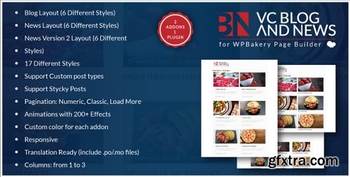 CodeCanyon - Blog and News Addons for WPBakery Page Builder for WordPress (formerly Visual Composer) v1.0 - 22331246