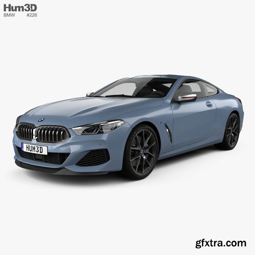 BMW 8 Series (G15) M850i coupe 2019 3D model