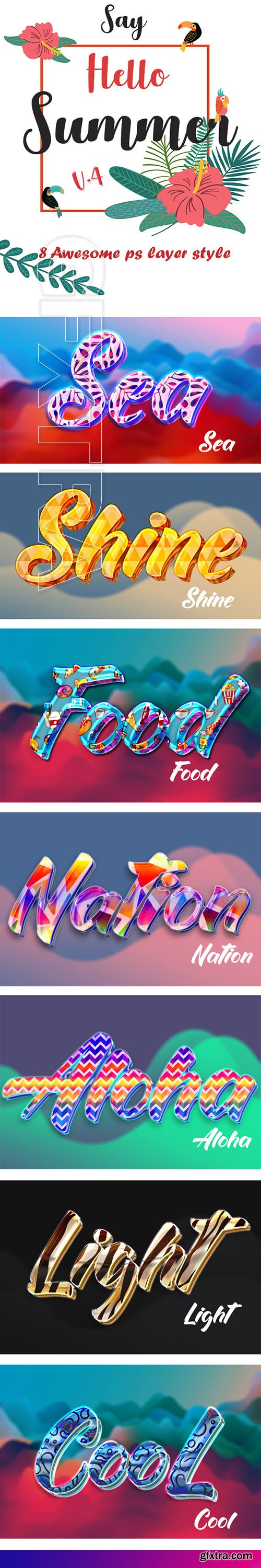 GraphicRiver - Summer Text effects v 4 22463690