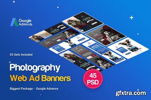Photography Banners Ad - 45PSD [03 Sets]