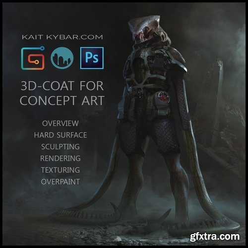 3D-Coat for Concept Art by Kait Kybar