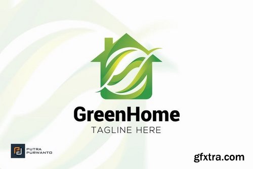 Green Home - Logo Template