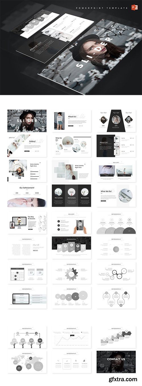 Slider - Powerpoint Template and Keynote