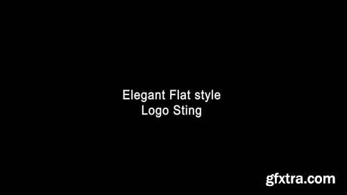 Pond5 - Elegant Flat Style Logo Sting - 074369225