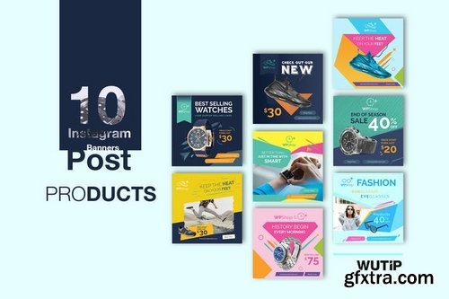10 Instagram Post Banner-Products