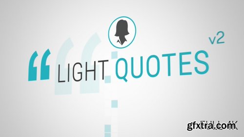 Videohive Light Quotes 14049406