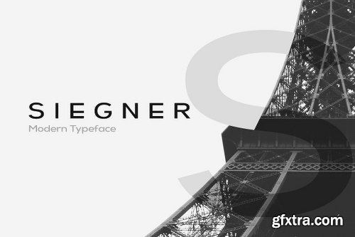 CreativeMarket SIEGNER - Modern Typeface + WebFont 2743426