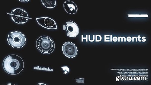 40 HUD Elements Pack 100874