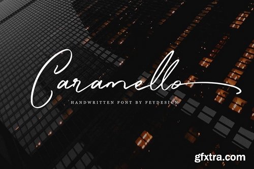 CM - Caramello - Handwritting Script Font 2881963