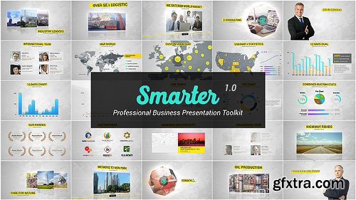 Videohive Smarter — Business Presentation & Infographics Toolkit 15403293