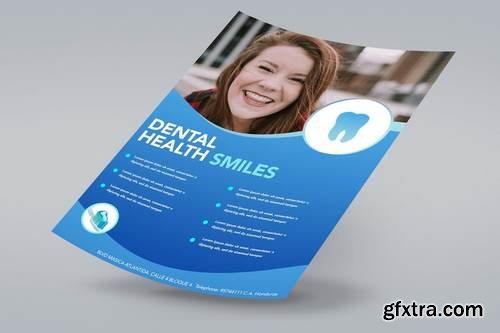Dental Health Smiles Flyer Poster
