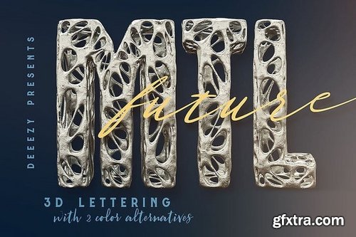 Future Metal – 3D Lettering