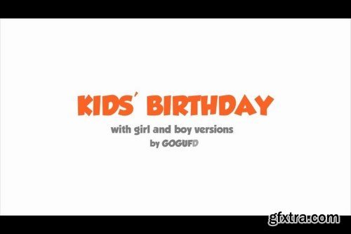 Kids Birthday After Effects Templates 21475