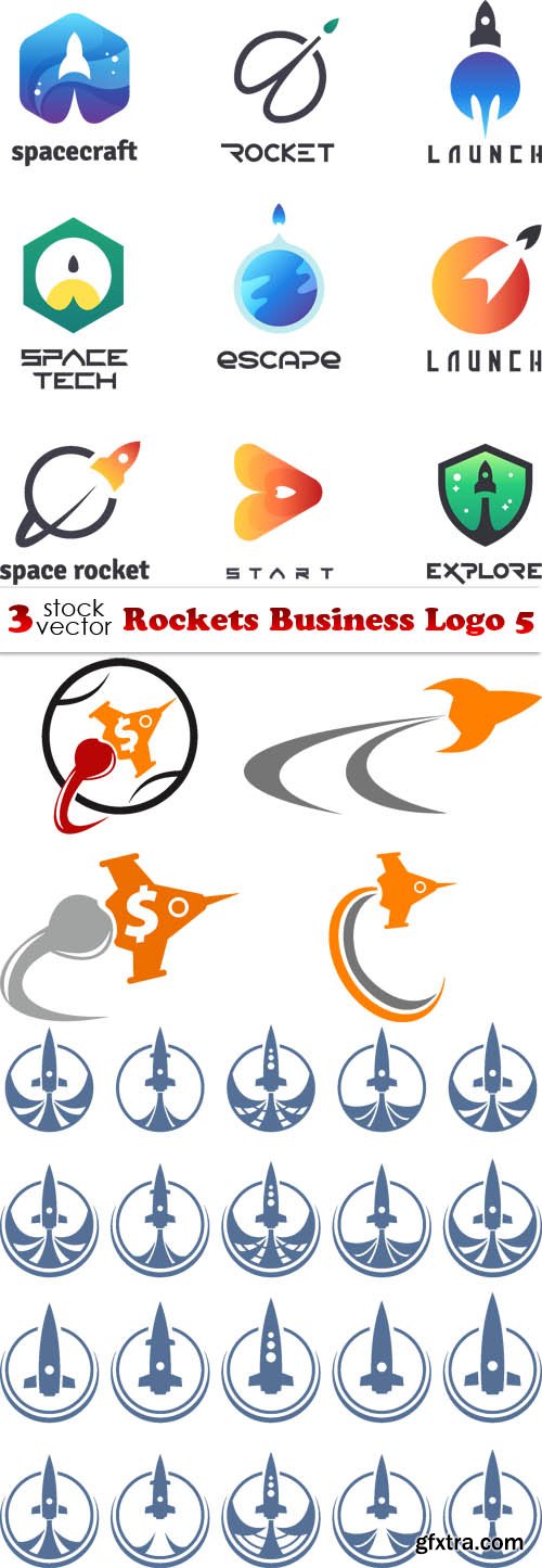 Vectors - Rockets Business Logo 5