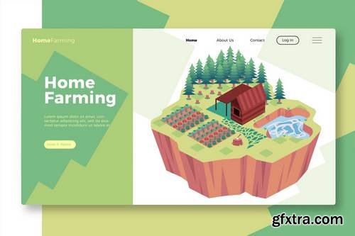 Home Farming - Banner & Landing Page