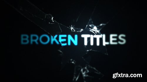 Videohive Cinematic Cracked Titles 20581422