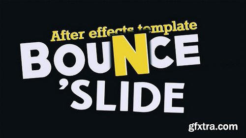 Videohive Fresh Animated Titles - Bounce n\' Slide 10513014